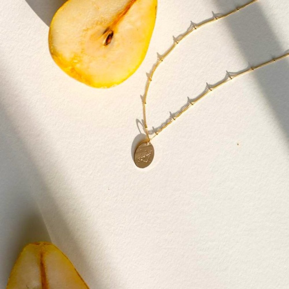 Capricorn Bohemian Minimal Zodiac Beaded Necklace - Picture 8 of 14